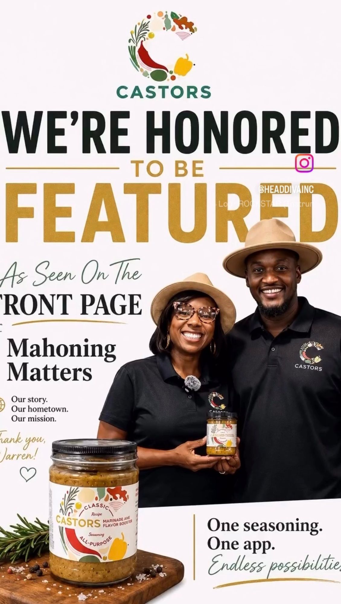 CASTORS founders featured in Mahoning Matters